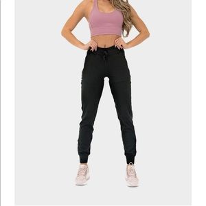 Balance Athletica - black joggers - size L